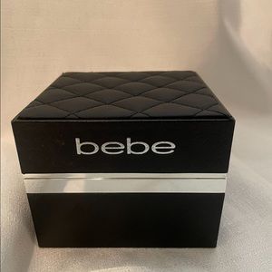 BEBE rhinestone watch